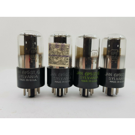 4 X 6P5GT/G SYLVANIA TUBE. RCB310