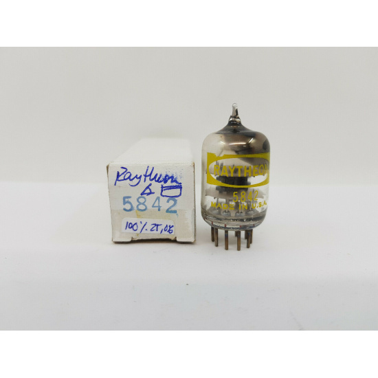 1 X 5842 RAYTHEON  SQUARE GETTER. NOS. RC19V1