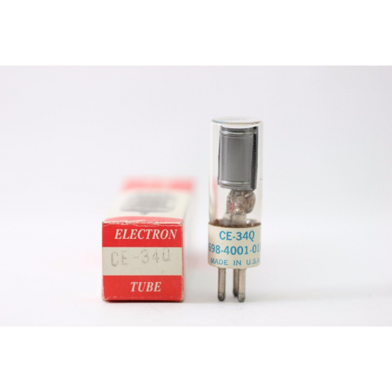 1 X CE - 34Q CONTINENTAL ELECTRON TUBE. NOS. RCB182