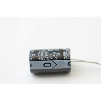 ELECTROLYTIC CAPACITOR SC 6800uF 25V NOS(New Old Stock) 1PC CA1/1U15F160218