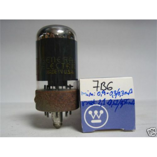 1 X 7B6 TUBE. USED. C100