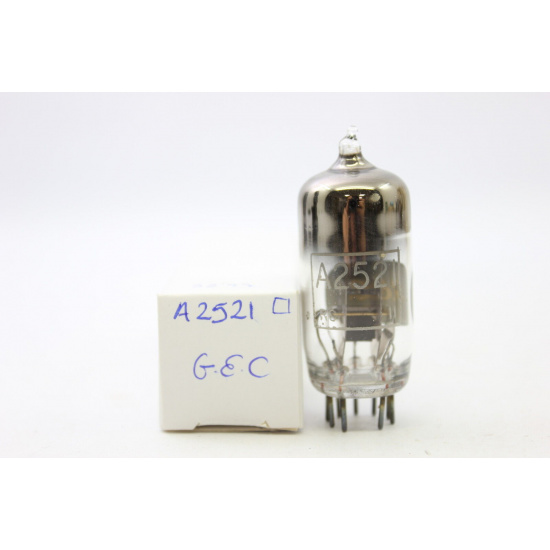 1 X A2521 GEC TUBE. SQUARE GETTER. RC19