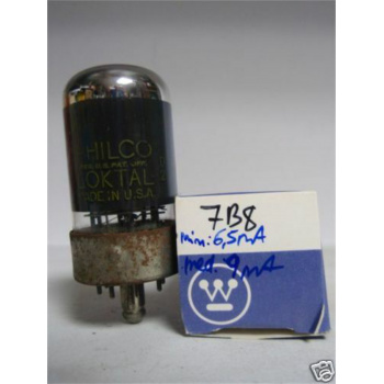 1 X 7B8 PHILCO TUBE. USED....