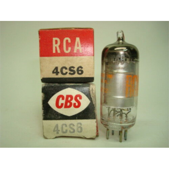 1 X 4CS6 TUBE. RCB38