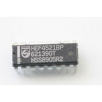 HEF4521BP PHILIPS INTEGRATED CIRCUIT NOS (New Old Stock) 1PC C139U75F150420