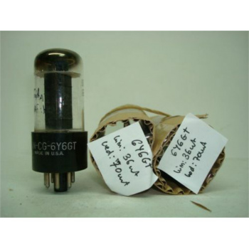 1 X 6Y6GT TUBE. USED. C138