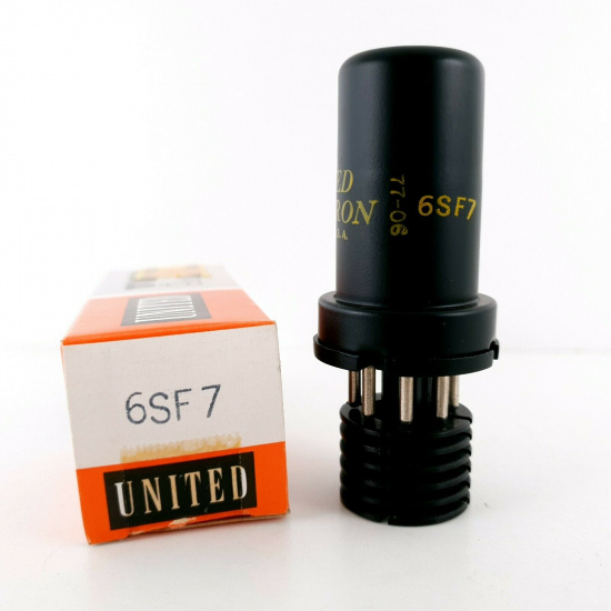5 X 6SF7 UNITED ELECTRON TUBE. M70.E159