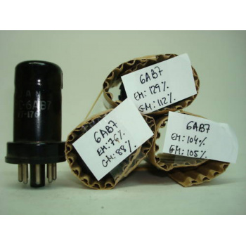 1 X 6AB7 TUBE. USED. C150.