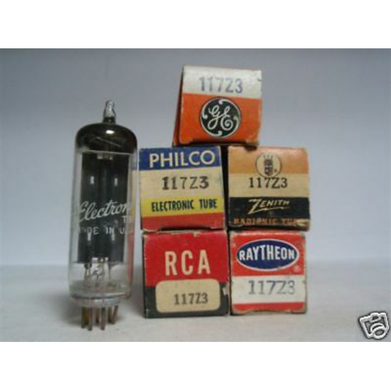 1 X 117Z3 TUBE. NOS/NIB. RC57.