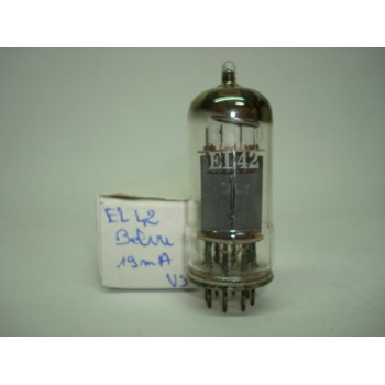 1 X EL42 TUBE. USED. RCU4.