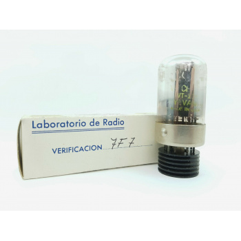 1 X 7F7 SYLVANIA TUBE. ARMY...