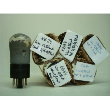 1 X EB34 TUBE. USED. C136
