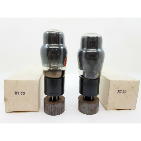 2 X KT32 MARCONI TUBE. NOS / NIB. CB395