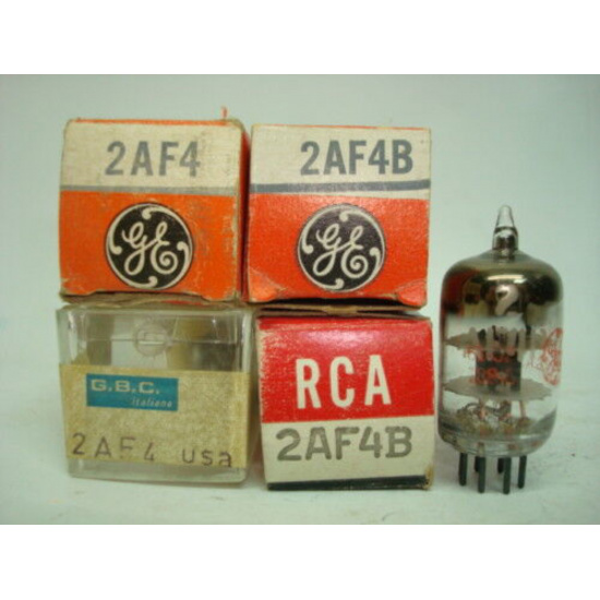 1 X 2AF4 TUBE. NOS/NIB. C67