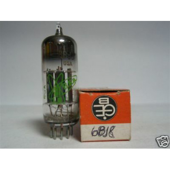 1 X 6BJ8 TUBE. NOS/NIB. RCB25.
