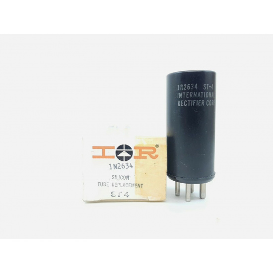 1 X IRC BRAND 1N2634 SOLID STATE REPLACEMENT FOR RECTIFIERS 80, 82, 83, 83V, 5Z3. RCB374