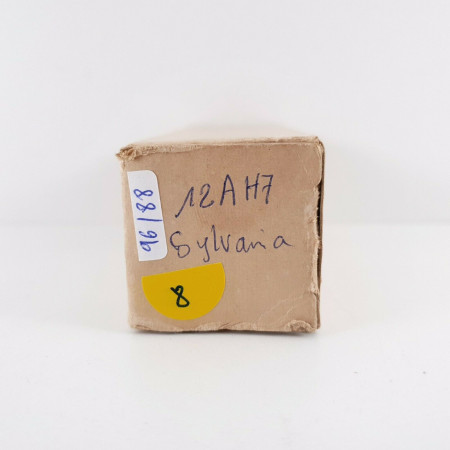 1 X 12AH7GT SYLVANIA TUBE. BLACK PLATES. 96/88%. 8. CH41