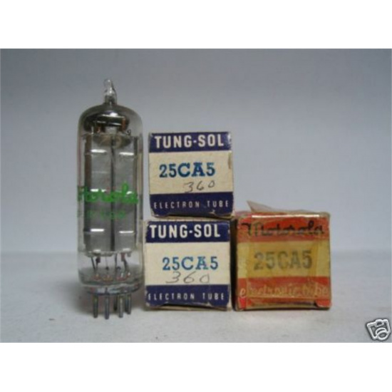 1 X 25CA5 TUBE. NOS/NIB. C55