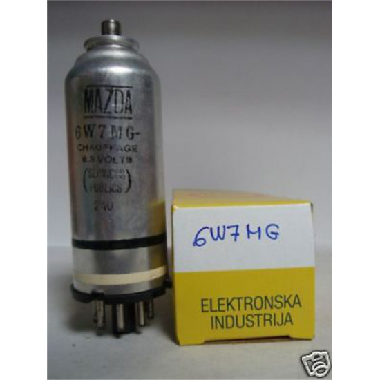 1 X 6W7MG TUBE. NOS. RC68