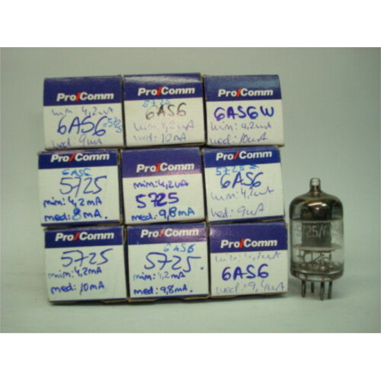 1 X 6AS6 TUBE. USED. RCU2.