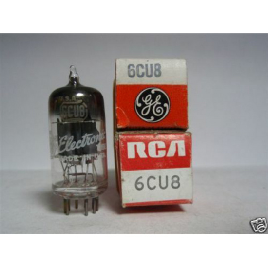 1 X 6CU8 TUBE. NOS/NIB.  CB21