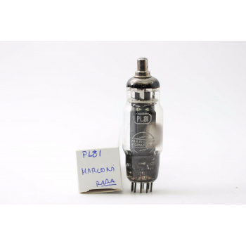 1 X PL81 MARCONI TUBE. NOS....