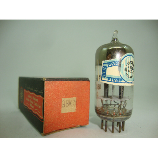 1 X 9BK7A FIVRE TUBE.  NOS/NIB. RCB36