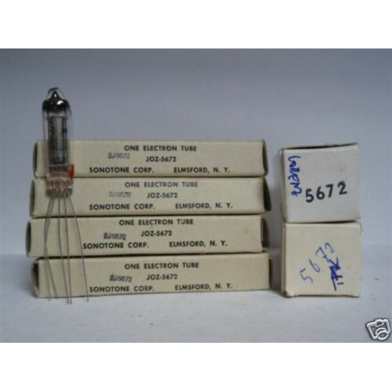 1 X 5672 TUBE. NOS/NIB. RC179