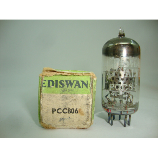 1 X PCC806 EDISWAN TUBE.  NOS/NIB. RC99