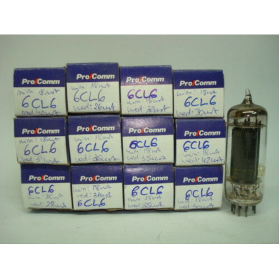 1 X 6CL6 - 6677 TUBE. USED. RCU3