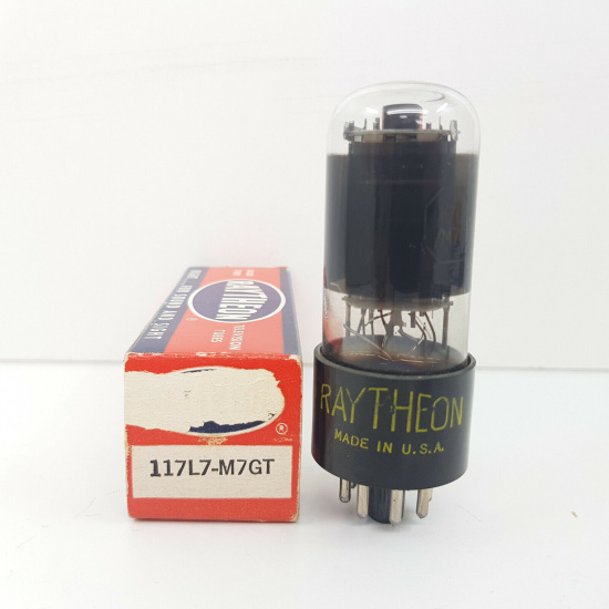 1 X 117L7GT RAYTHEON TUBE. NOS / NIB. RCB169