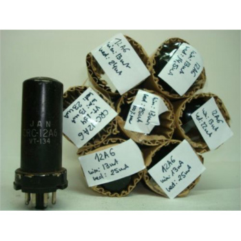 1 X 12A6 / VT134 TUBE....