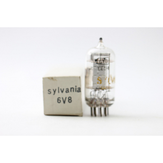 1 X 6V8 SYLVANIA TUBE. NOS / NIB.  RCB151