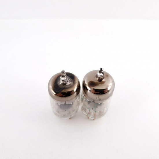 2 X 6028 SYLVANIA TUBE. GOLD PIN....