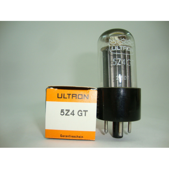 1 X 5Z4GT ULTRON TUBE. NOS / NIB. RCB122