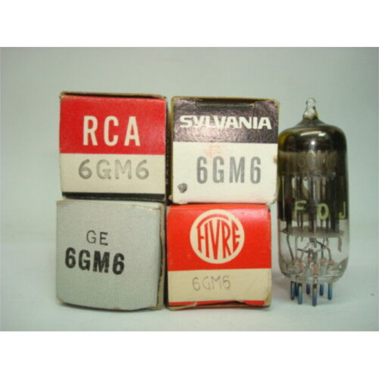 1 X 6GM6 TUBE. NOS/NIB. CB28