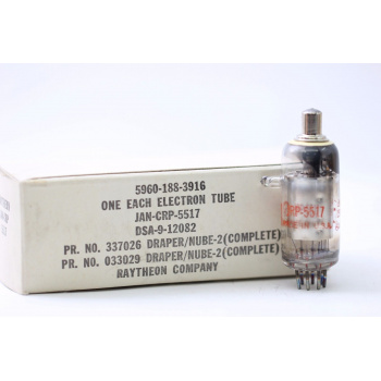 1 X 5517 RAYTHEON TUBE. RC80