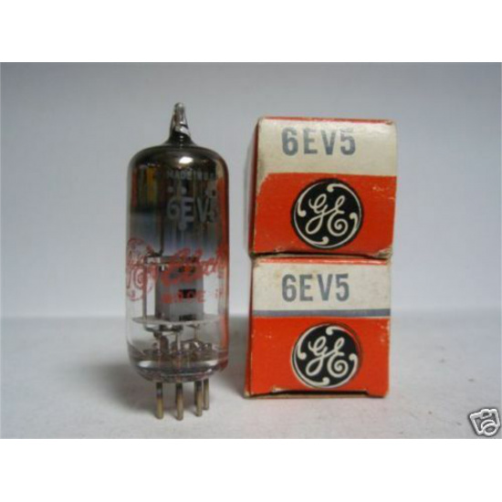 1 X 6EV5 TUBE. NOS/NIB. RC56