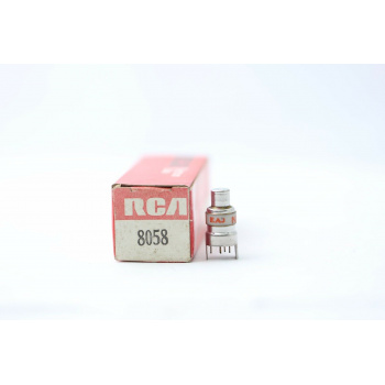 1 X 8058 RCA TUBE. NOS /...