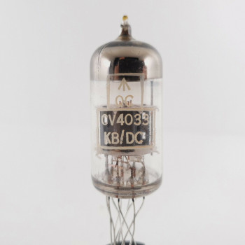 1 X CV4033 MULLARD TUBE. 1950s PROD. GREY PLATES. SOLDER LEADS. NOS/NIB CX  ENA 2