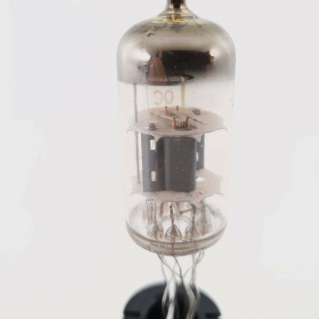 1 X CV4033 MULLARD TUBE. 1950s PROD. GREY PLATES. SOLDER LEADS. NOS/NIB CX  ENA