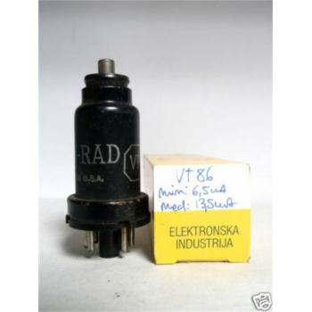 1 X VT86 TUBE. USED. C111