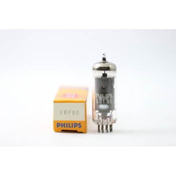 1 X EBF80 PHILIPS TUBE....
