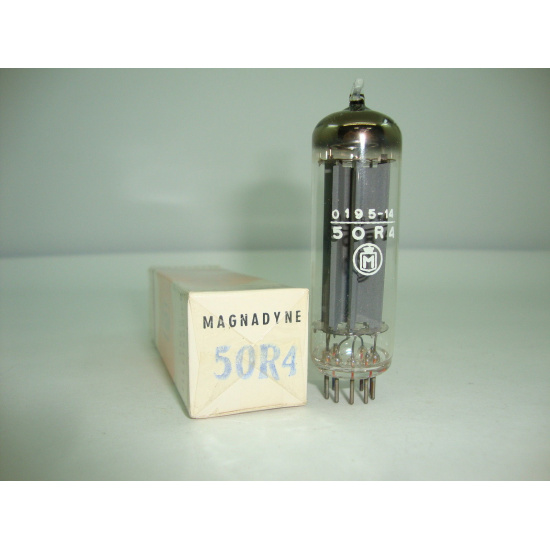 1 X 50R4 MAGNADYNE TUBE. NOS/NIB. RCB27