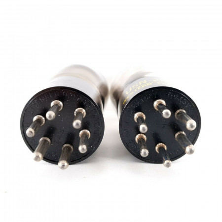 2 X 286A WESTERN ELECTRIC. MESH PLATES. PRINT ON TOP. SQUARE GETTER. CN  ENA