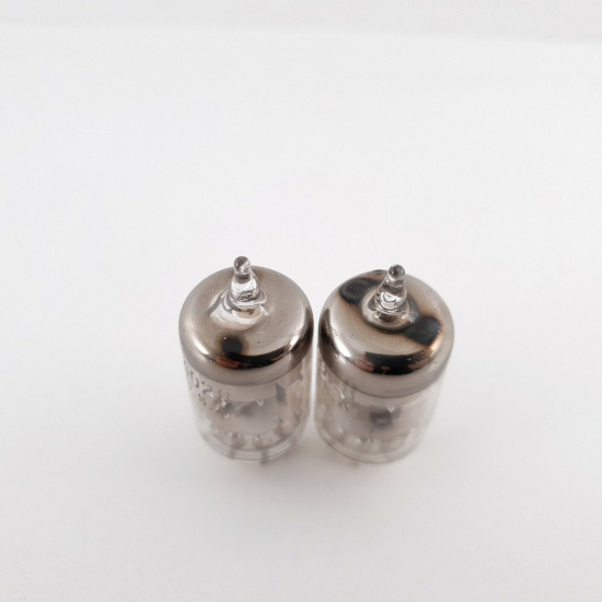 2 X 6028 SYLVANIA TUBE. GOLD PIN....