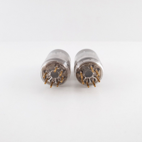 2 X 6028 SYLVANIA TUBE. GOLD PIN....