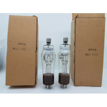 2 X 866A MULLARD TUBE....