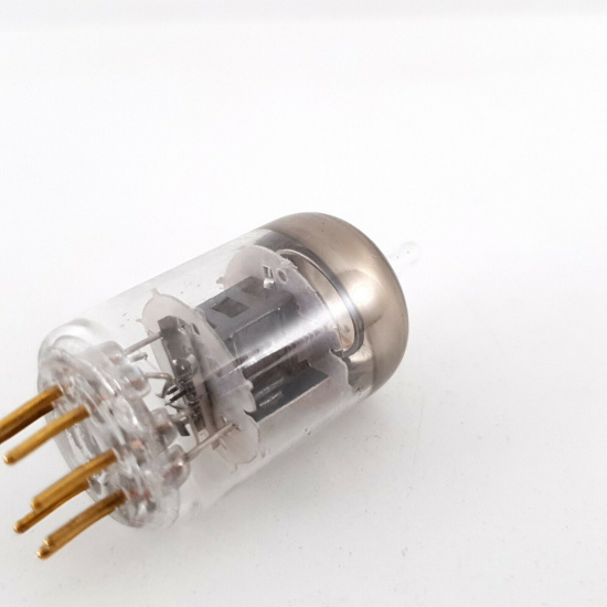 1 X 6028 SYLVANIA TUBE. BLACK PLATES....