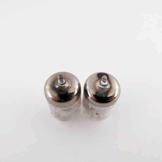 2 X 6028 SYLVANIA TUBE. GOLD PIN....